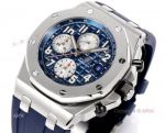 OMF Audemars Piguet Royal Oak 42mm Dandong 3126 Movement Black/Blue Face RG/WG Case Watch